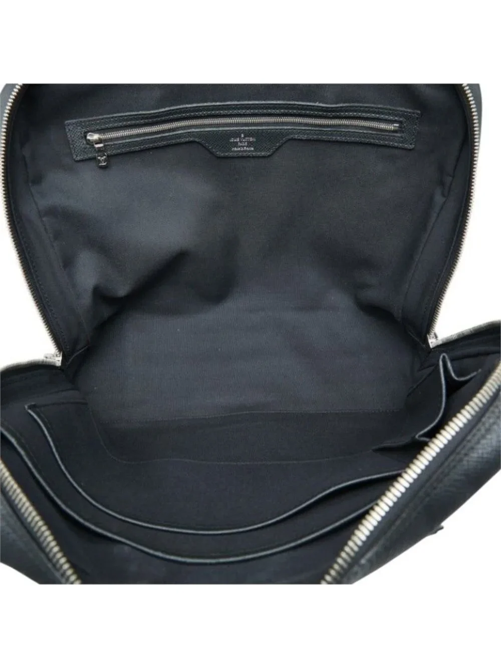Louis Vuitton Taiga Igor Business Briefcase Ardoise Black Leather
